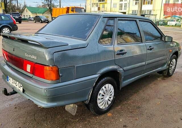 Серый ВАЗ 2115 Самара, объемом двигателя 1.6 л и пробегом 169 тыс. км за 2750 $, фото 7 на Automoto.ua
