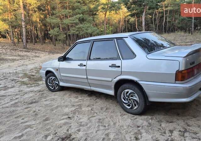 Серый ВАЗ 2115 Самара, объемом двигателя 1.6 л и пробегом 210 тыс. км за 2600 $, фото 7 на Automoto.ua