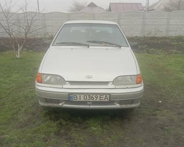 Серый ВАЗ 2115 Самара, объемом двигателя 1.6 л и пробегом 150 тыс. км за 1450 $, фото 1 на Automoto.ua