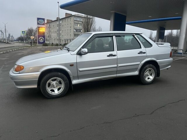 Серый ВАЗ 2115 Самара, объемом двигателя 1.6 л и пробегом 95 тыс. км за 3500 $, фото 1 на Automoto.ua