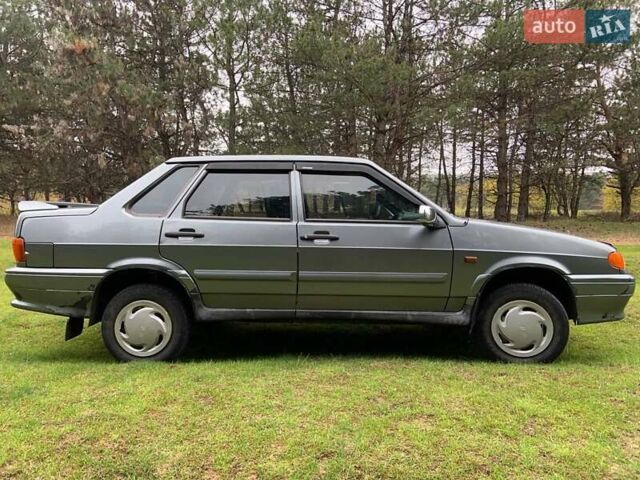 Серый ВАЗ 2115 Самара, объемом двигателя 1.6 л и пробегом 155 тыс. км за 2500 $, фото 16 на Automoto.ua