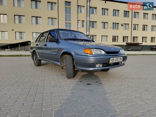 Серый ВАЗ 2115 Самара, объемом двигателя 1.5 л и пробегом 163 тыс. км за 2900 $, фото 1 на Automoto.ua