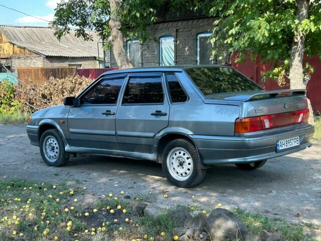 Серый ВАЗ 2115 Самара, объемом двигателя 1.6 л и пробегом 164 тыс. км за 3100 $, фото 5 на Automoto.ua