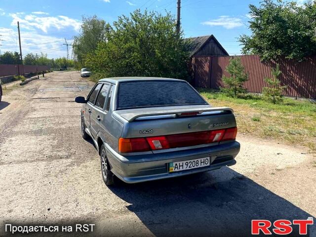 Серый ВАЗ 2115 Самара, объемом двигателя 1.6 л и пробегом 152 тыс. км за 2700 $, фото 3 на Automoto.ua