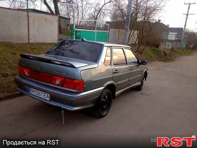 Серый ВАЗ 2115 Самара, объемом двигателя 1.6 л и пробегом 135 тыс. км за 2000 $, фото 6 на Automoto.ua