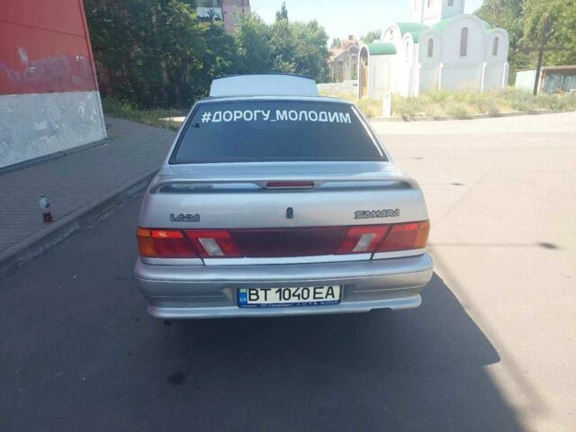 Серый ВАЗ 2115 Самара, объемом двигателя 1.6 л и пробегом 155 тыс. км за 2300 $, фото 4 на Automoto.ua