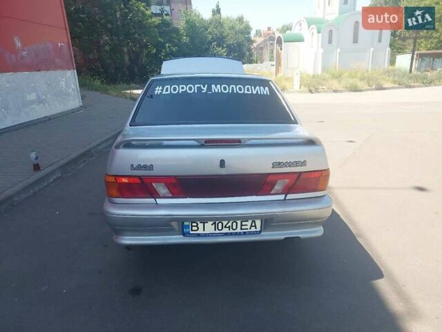 Серый ВАЗ 2115 Самара, объемом двигателя 1.6 л и пробегом 156 тыс. км за 2300 $, фото 3 на Automoto.ua