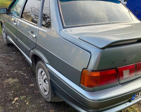 Серый ВАЗ 2115 Самара, объемом двигателя 1.5 л и пробегом 154 тыс. км за 2700 $, фото 5 на Automoto.ua