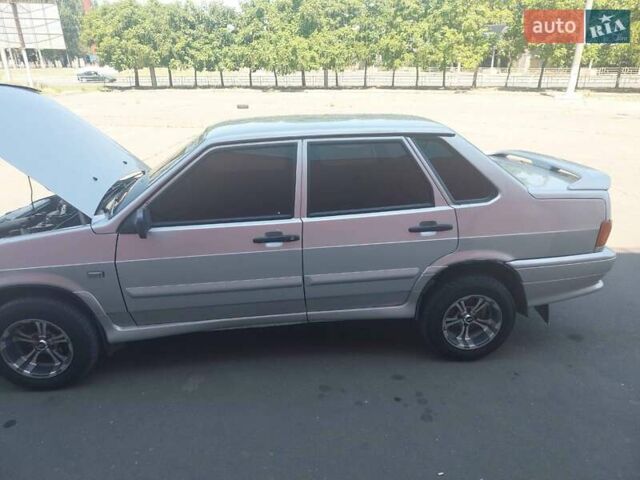 Серый ВАЗ 2115 Самара, объемом двигателя 1.6 л и пробегом 156 тыс. км за 2300 $, фото 2 на Automoto.ua