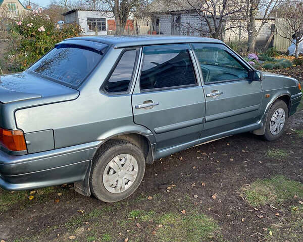 Серый ВАЗ 2115 Самара, объемом двигателя 1.5 л и пробегом 154 тыс. км за 2700 $, фото 4 на Automoto.ua