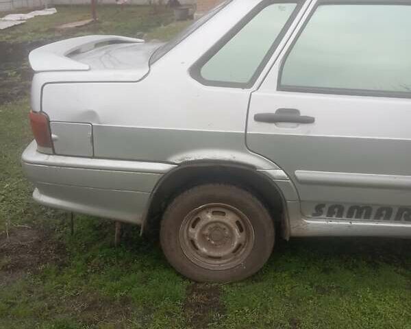 Серый ВАЗ 2115 Самара, объемом двигателя 1.6 л и пробегом 150 тыс. км за 1450 $, фото 3 на Automoto.ua