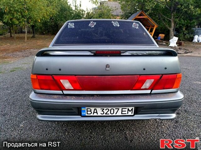 Серый ВАЗ 2115 Самара, объемом двигателя 1.6 л и пробегом 130 тыс. км за 2100 $, фото 3 на Automoto.ua