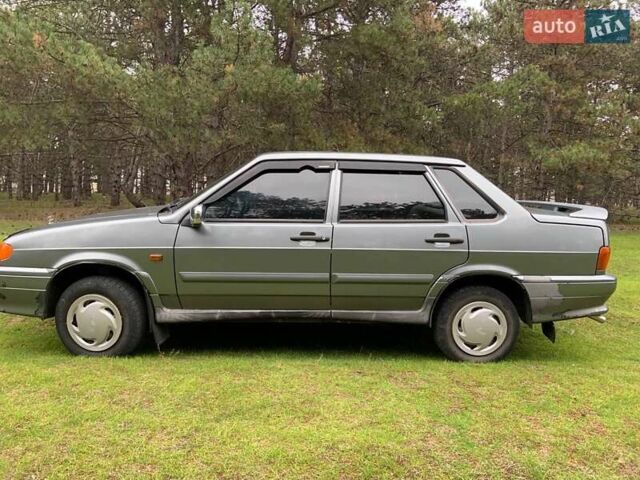 Серый ВАЗ 2115 Самара, объемом двигателя 1.6 л и пробегом 155 тыс. км за 2500 $, фото 15 на Automoto.ua