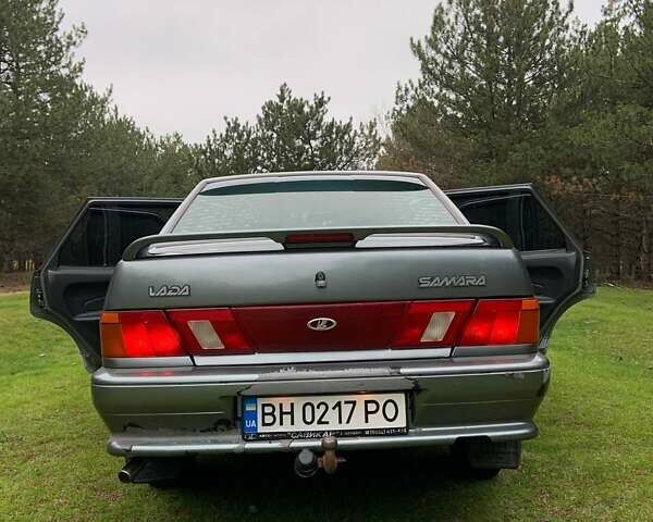 Серый ВАЗ 2115 Самара, объемом двигателя 1.6 л и пробегом 155 тыс. км за 2500 $, фото 12 на Automoto.ua