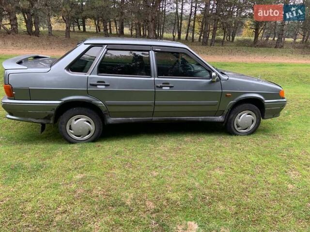 Серый ВАЗ 2115 Самара, объемом двигателя 1.6 л и пробегом 155 тыс. км за 2500 $, фото 8 на Automoto.ua