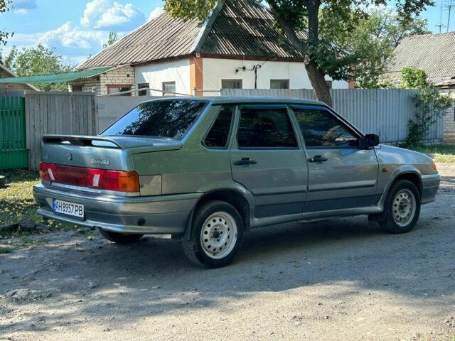 Серый ВАЗ 2115 Самара, объемом двигателя 1.6 л и пробегом 164 тыс. км за 3100 $, фото 4 на Automoto.ua