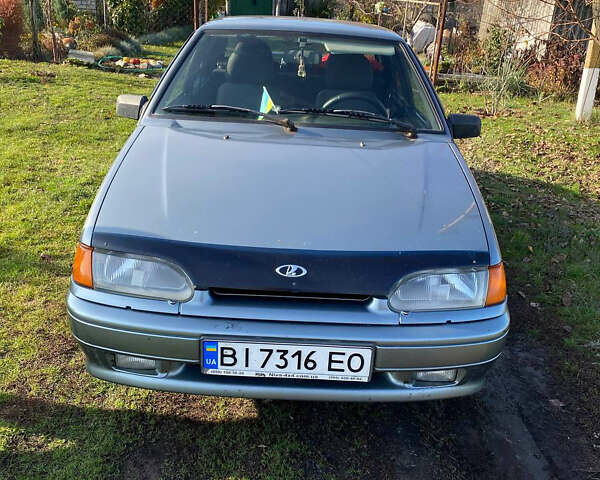 Серый ВАЗ 2115 Самара, объемом двигателя 1.5 л и пробегом 154 тыс. км за 2700 $, фото 1 на Automoto.ua