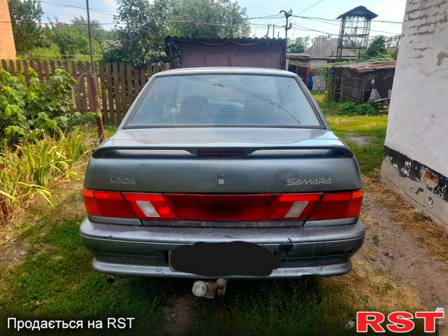 Серый ВАЗ 2115 Самара, объемом двигателя 1.6 л и пробегом 283 тыс. км за 1300 $, фото 3 на Automoto.ua