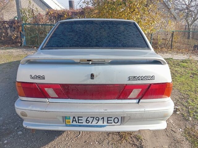 Серый ВАЗ 2115 Самара, объемом двигателя 1.6 л и пробегом 300 тыс. км за 2500 $, фото 4 на Automoto.ua