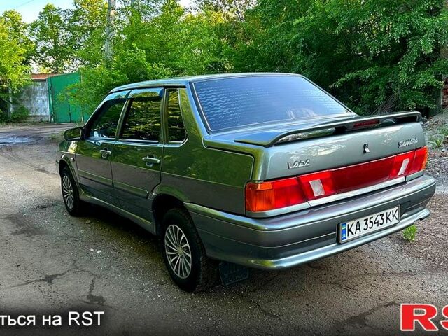 Серый ВАЗ 2115 Самара, объемом двигателя 1.6 л и пробегом 170 тыс. км за 2800 $, фото 3 на Automoto.ua