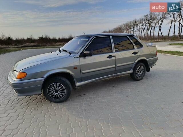 Серый ВАЗ 2115 Самара, объемом двигателя 1.5 л и пробегом 163 тыс. км за 2900 $, фото 4 на Automoto.ua