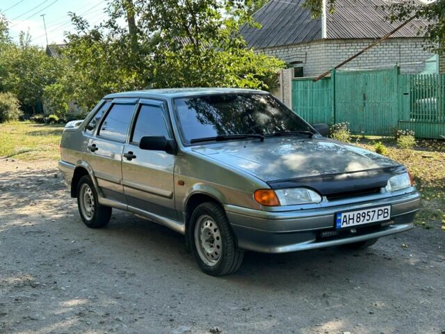Серый ВАЗ 2115 Самара, объемом двигателя 1.6 л и пробегом 164 тыс. км за 3100 $, фото 2 на Automoto.ua