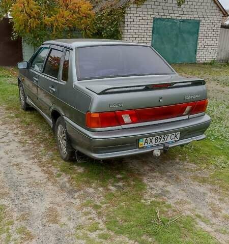 Серый ВАЗ 2115 Самара, объемом двигателя 1.6 л и пробегом 175 тыс. км за 1750 $, фото 4 на Automoto.ua