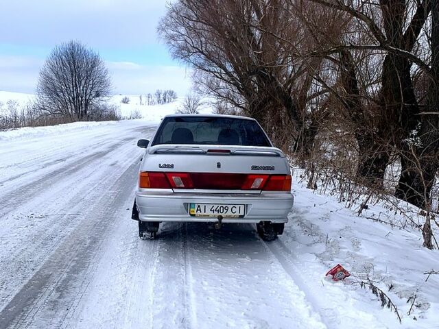 Серый ВАЗ 2115 Самара, объемом двигателя 1.6 л и пробегом 125 тыс. км за 2100 $, фото 3 на Automoto.ua