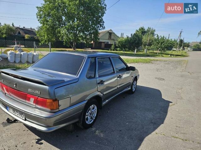 Сірий ВАЗ 2115 Самара, об'ємом двигуна 1.6 л та пробігом 41 тис. км за 3600 $, фото 3 на Automoto.ua