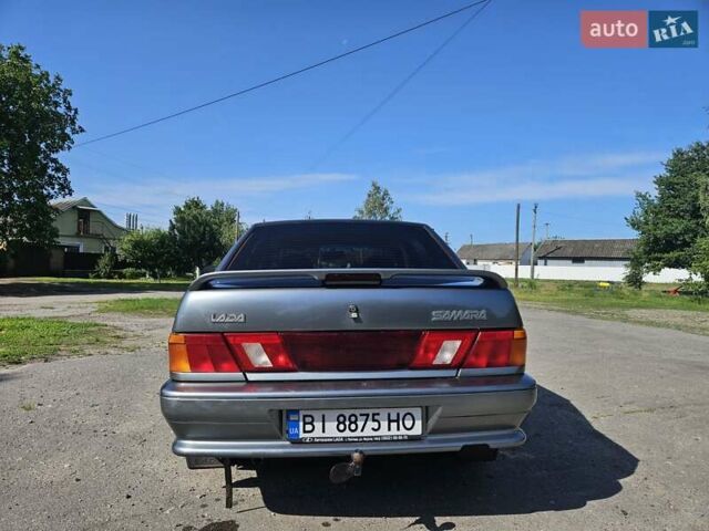 Сірий ВАЗ 2115 Самара, об'ємом двигуна 1.6 л та пробігом 41 тис. км за 3600 $, фото 2 на Automoto.ua