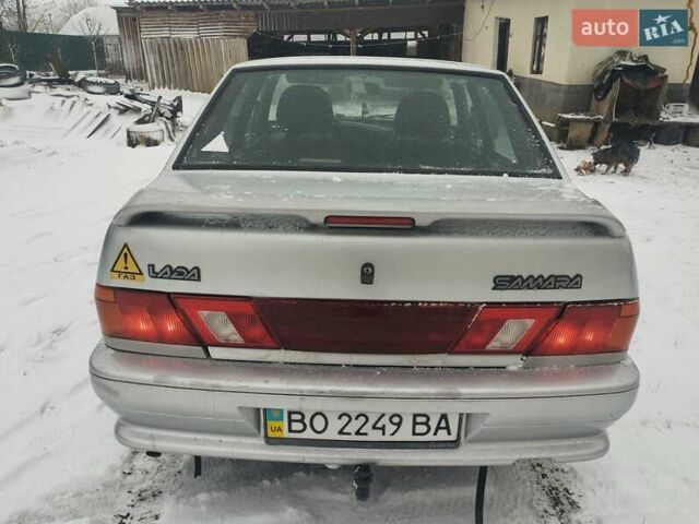 Серый ВАЗ 2115 Самара, объемом двигателя 1.6 л и пробегом 150 тыс. км за 2250 $, фото 4 на Automoto.ua