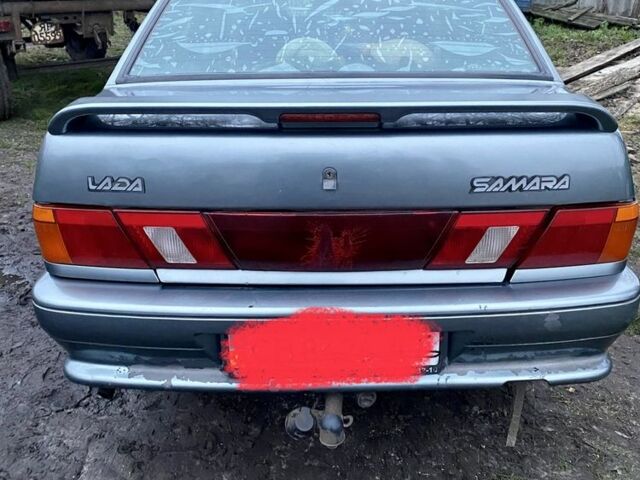 Серый ВАЗ 2115 Самара, объемом двигателя 1.6 л и пробегом 294 тыс. км за 3000 $, фото 7 на Automoto.ua