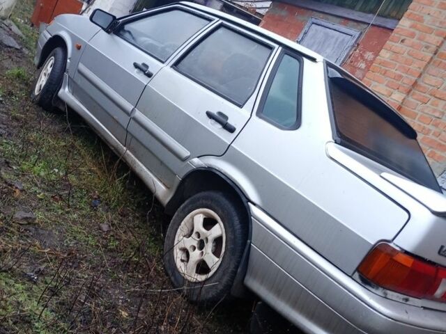 Серый ВАЗ 2115 Самара, объемом двигателя 1.6 л и пробегом 168 тыс. км за 1800 $, фото 4 на Automoto.ua