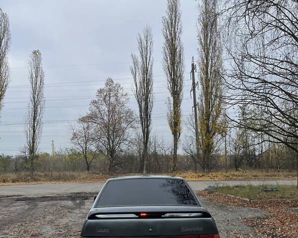 Серый ВАЗ 2115 Самара, объемом двигателя 1.6 л и пробегом 320 тыс. км за 1700 $, фото 3 на Automoto.ua