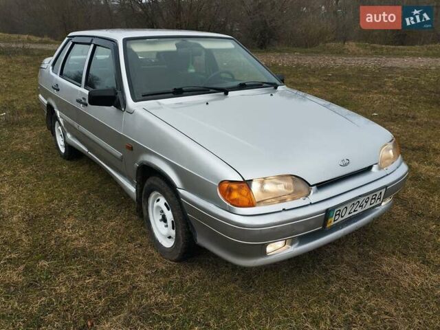 Серый ВАЗ 2115 Самара, объемом двигателя 1.6 л и пробегом 150 тыс. км за 2250 $, фото 5 на Automoto.ua