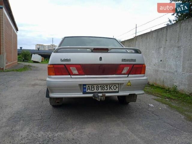 Серый ВАЗ 2115 Самара, объемом двигателя 1.6 л и пробегом 160 тыс. км за 3300 $, фото 2 на Automoto.ua