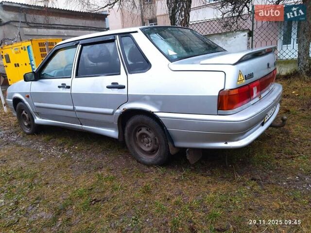 Серый ВАЗ 2115 Самара, объемом двигателя 1.6 л и пробегом 150 тыс. км за 1900 $, фото 2 на Automoto.ua