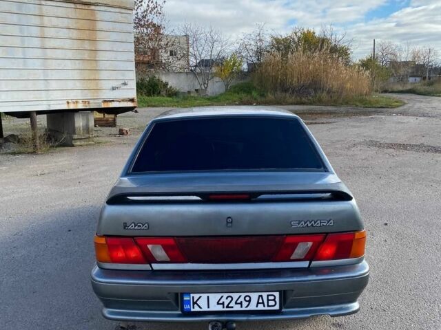 Сірий ВАЗ 2115 Самара, об'ємом двигуна 1.6 л та пробігом 200 тис. км за 1550 $, фото 4 на Automoto.ua