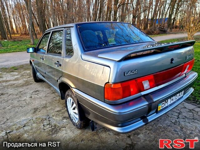 Серый ВАЗ 2115 Самара, объемом двигателя 16 л и пробегом 86 тыс. км за 3800 $, фото 1 на Automoto.ua