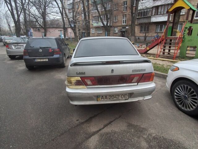 Серый ВАЗ 2115 Самара, объемом двигателя 1.6 л и пробегом 157 тыс. км за 1600 $, фото 3 на Automoto.ua
