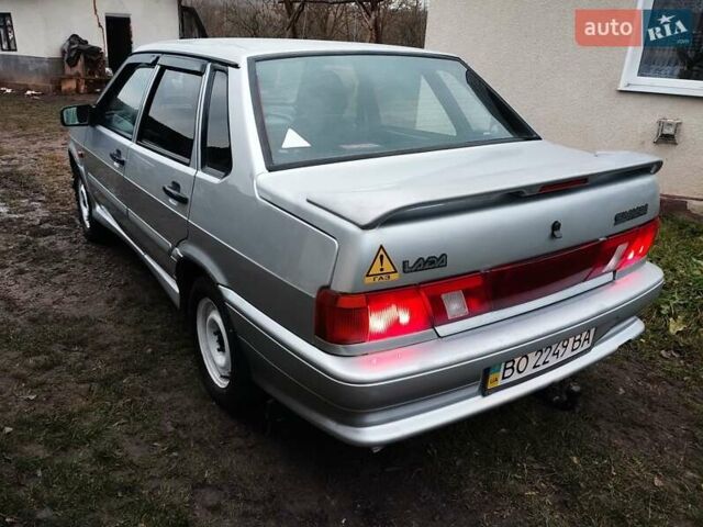 Серый ВАЗ 2115 Самара, объемом двигателя 1.6 л и пробегом 150 тыс. км за 2250 $, фото 26 на Automoto.ua