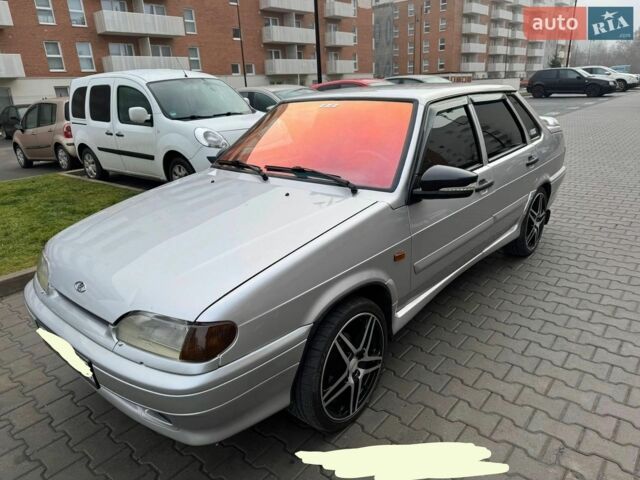 Серый ВАЗ 2115 Самара, объемом двигателя 1.6 л и пробегом 186 тыс. км за 5500 $, фото 4 на Automoto.ua