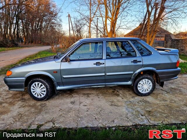 Серый ВАЗ 2115 Самара, объемом двигателя 16 л и пробегом 86 тыс. км за 3800 $, фото 7 на Automoto.ua