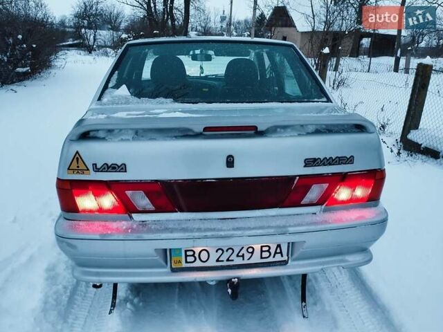 Серый ВАЗ 2115 Самара, объемом двигателя 1.6 л и пробегом 153 тыс. км за 2250 $, фото 4 на Automoto.ua