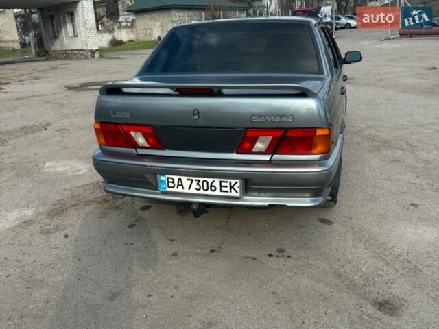 Сірий ВАЗ 2115 Самара, об'ємом двигуна 1.6 л та пробігом 180 тис. км за 2100 $, фото 5 на Automoto.ua