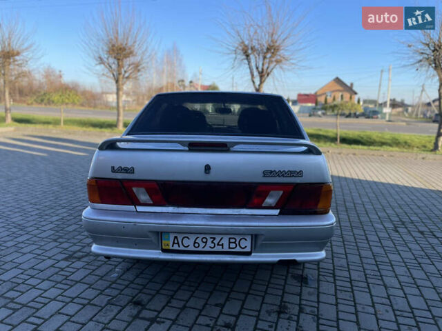 Сірий ВАЗ 2115 Самара, об'ємом двигуна 1.6 л та пробігом 250 тис. км за 1650 $, фото 5 на Automoto.ua