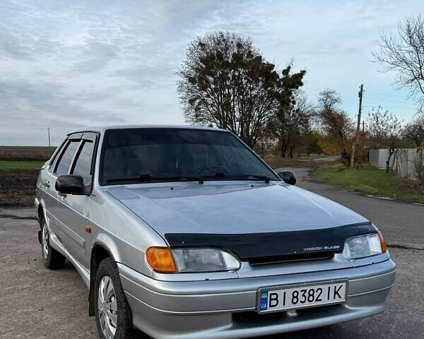 ВАЗ 2115 Самара 2012 у Великой Багачке на Automoto.ua Сірий ВАЗ 2115 Самара, об'ємом двигуна 1.6 л та пробігом 84 тис. км за 3800 $, фото 3 на Automoto.ua