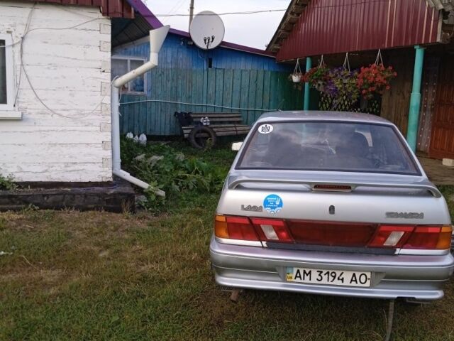 Серый ВАЗ 2115 Самара, объемом двигателя 1.5 л и пробегом 250 тыс. км за 1069 $, фото 2 на Automoto.ua