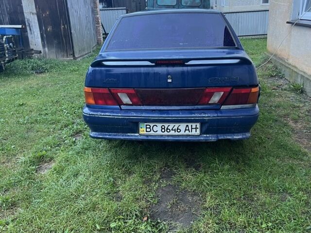 Синий ВАЗ 2115 Самара, объемом двигателя 1.5 л и пробегом 1000 тыс. км за 1000 $, фото 4 на Automoto.ua