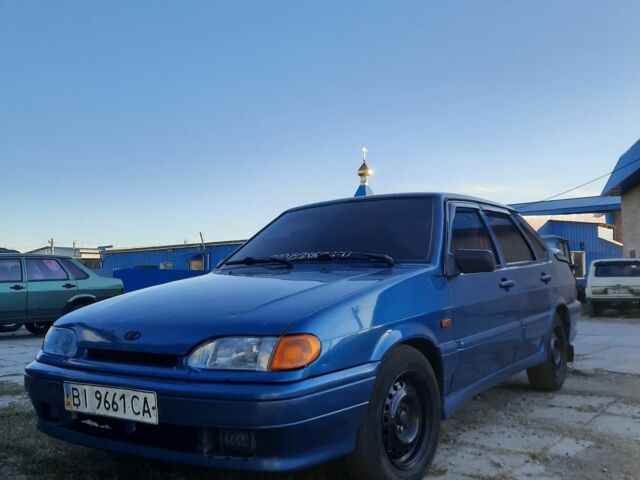 Синий ВАЗ 2115 Самара, объемом двигателя 1.5 л и пробегом 150 тыс. км за 1700 $, фото 2 на Automoto.ua